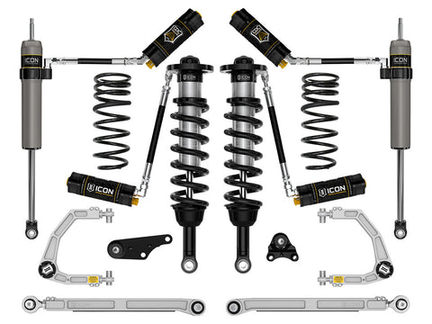 ICON 2024-2026 Toyota Tacoma 1.25-3" Lift Stage 8 Suspension System Billet Overland Rear Springs