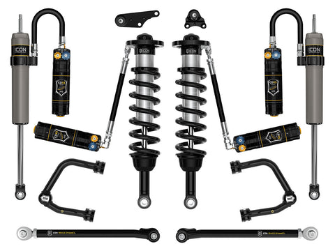 ICON 2024-2026 Toyota Tacoma 1.25-3" Lift Stage 9 Suspension System Tubular