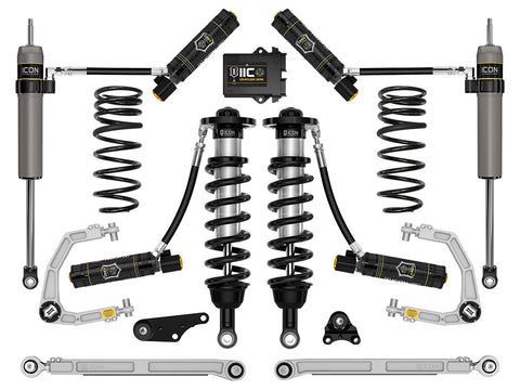 ICON 2024-2026 Toyota Tacoma 1.25-3" Lift Stage 10 Suspension System Billet Triple Rate Rear Springs