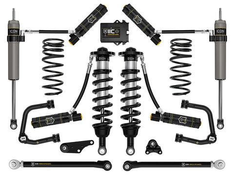 ICON 2024-2026 Toyota Tacoma 1.25-3" Lift Stage 10 Suspension System Tubular Overland Rear Springs