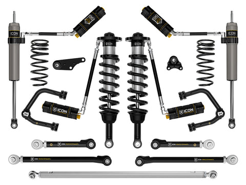 ICON 2024-2026 Toyota Tacoma 1.25-3" Lift Stage 11 Suspension System Tubular