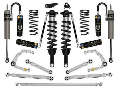 ICON 2024-2026 Toyota Tacoma 1.25-3" Lift Stage 12 Suspension System Billet Overland Rear Springs
