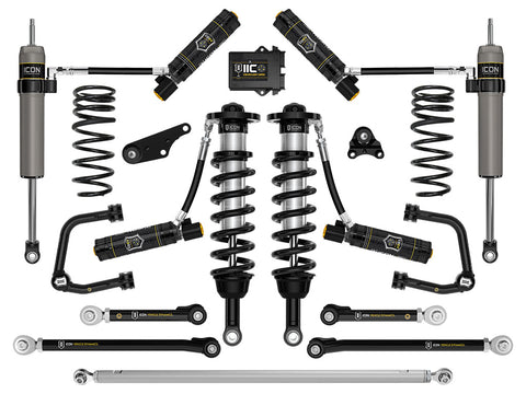ICON 2024-2026 Toyota Tacoma 1.25-3" Lift Stage 13 Suspension System Tubular Overland Rear Springs