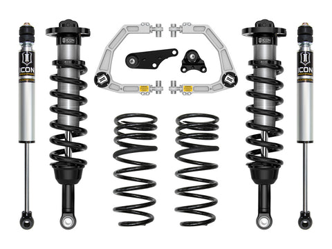 ICON 2024-2026 Toyota Land Cruiser 250 Series 1.25-3" Lift Stage 2 Suspension System Billet