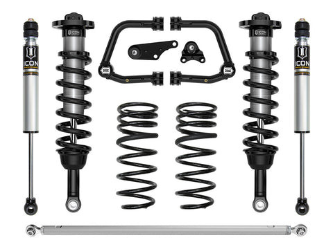 ICON 2024-2026 Toyota Land Cruiser 250 Series 1.25-3" Lift Stage 3 Suspension System Tubular