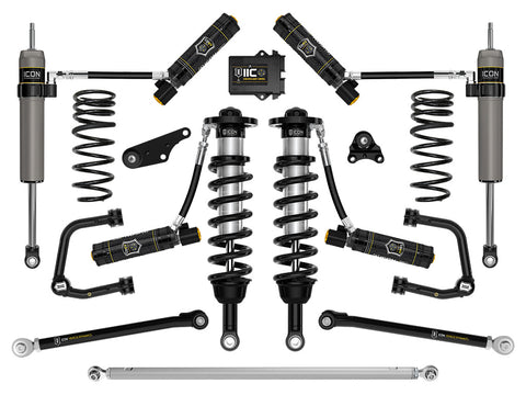 ICON 2024-2026 Toyota Land Cruiser 250 Series 1.25-3" Lift Stage 11 Suspension System Tubular