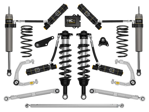 ICON 2024-2026 Toyota Land Cruiser 250 Series 1.25-3" Lift Stage 11 Suspension System Billet