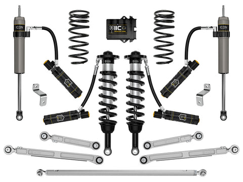 ICON 2023-2026 Toyota Sequoia TRD Pro 1-2.5" Lift Stage 10 2.5 Suspension System Billet