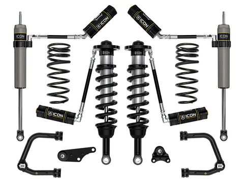 ICON 2025-2026 Toyota 4Runner 4WD 1.25-3" Lift Stage 5 Suspension System Tubular