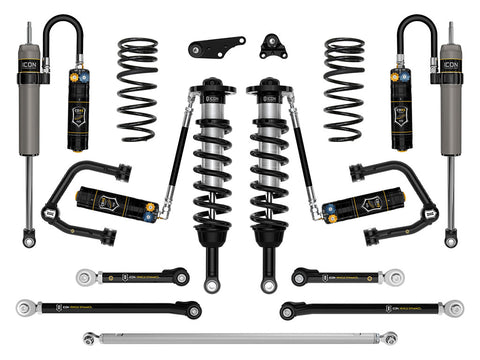 ICON 2025-2026 Toyota 4Runner 4WD 1.25-3" Lift Stage 11 Suspension System Tubular