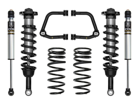 ICON 2025-2026 Toyota 4Runner 2WD 1.25-3" Lift Stage 2 Suspension System Tubular