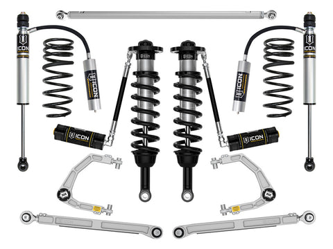 ICON 2025-2026 Toyota 4Runner 2WD 1.25-3" Lift Stage 4 Suspension System Billet