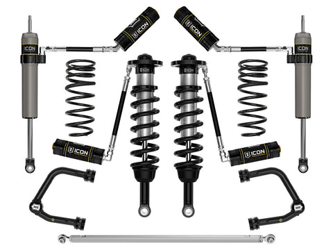 ICON 2025-2026 Toyota 4Runner 2WD 1.25-3" Lift Stage 6 Suspension System Tubular