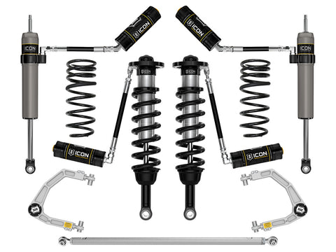 ICON 2025-2026 Toyota 4Runner 2WD 1.25-3" Lift Stage 6 Suspension System Billet