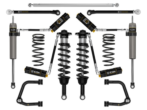 ICON 2025-2026 Toyota 4Runner 2WD 1.25-3" Lift Stage 8 Suspension System Tubular