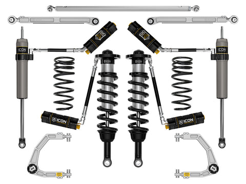 ICON 2025-2026 Toyota 4Runner 2WD 1.25-3" Lift Stage 8 Suspension System Billet