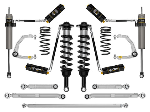 ICON 2025-2026 Toyota 4Runner 2WD 1.25-3" Lift Stage 10 Suspension System Billet