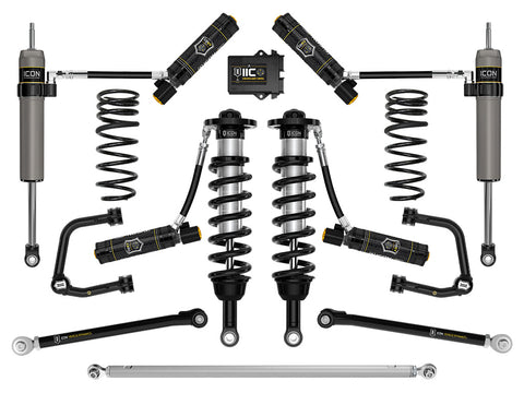 ICON 2025-2026 Toyota 4Runner 2WD 1.25-3" Lift Stage 13 Suspension System Tubular