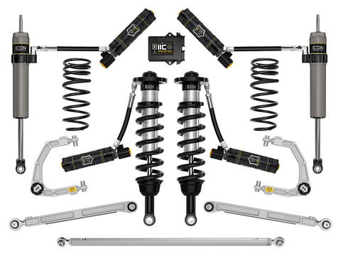 ICON 2025-2026 Toyota 4Runner 2WD 1.25-3" Lift Stage 13 Suspension System Billet