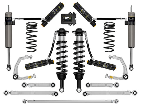 ICON 2025-2026 Toyota 4Runner 2WD 1.25-3" Lift Stage 14 Suspension System Billet