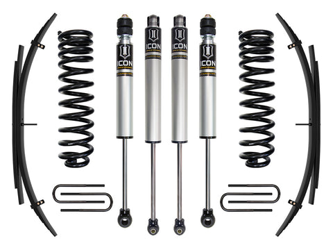 ICON 2017-2019 Ford F-250/F-350 4WD Diesel 2.5" Lift Stage 1 Suspension System W/ Expansion Packs