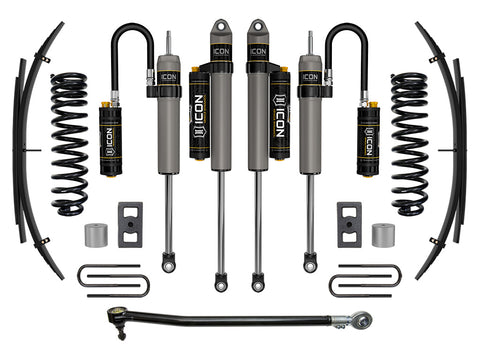 ICON 2023 Ford F-250/F-350 Super Duty 4WD Diesel 2.5" Lift Stage 4 Suspension System W/ Expansion Packs