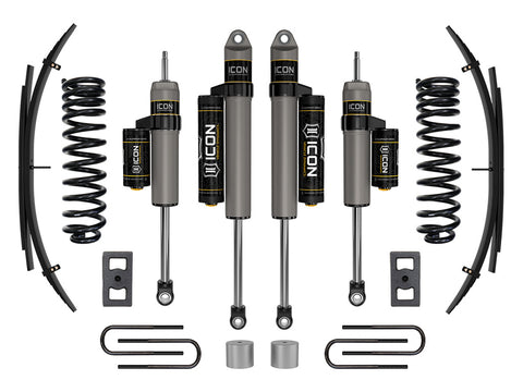 ICON 2023 Ford F-250/F-350 Super Duty 4WD Gas 2.5" Lift Stage 2 Suspension System W/ Expansion Packs