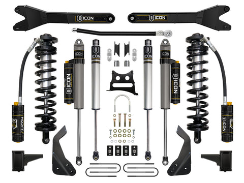 08-10 FORD F250/F350 4-5.5" STAGE 5 COILOVER CONVERSION SYSTEM W RADIUS ARM