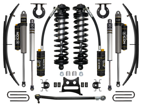ICON 2017-2022 Ford F-250/F-350 Super Duty 4WD 2.5-3" Lift Stage 4 Coilover System W/ Expansion Packs