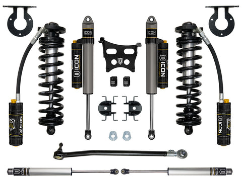ICON 2023 Ford F-250/F-350 Super Duty 4WD 2.5-3" Lift Stage 4 Coilover Conversion System
