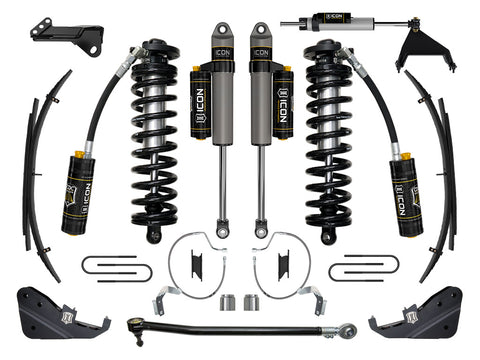 ICON 2023-2026 Ford F-250/F-350 Super Duty 4WD 4-5.5" Lift Stage 5 Coilover Conversion System W/ Expansion Packs