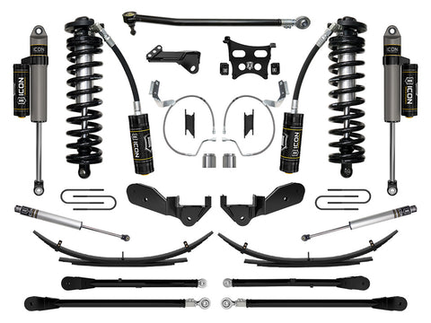 ICON 2023-2026 Ford F-250/F-350 Super Duty 4WD 4-5.5" Lift Stage 6 Coilover Conversion System W/ Expansion Packs