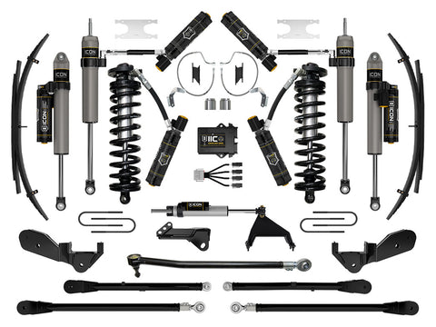 ICON 2023-2026 Ford F-250/F-350 Super Duty 4WD 4-5.5" Lift Stage 9 Coilover Conversion System W/ Expansion Packs