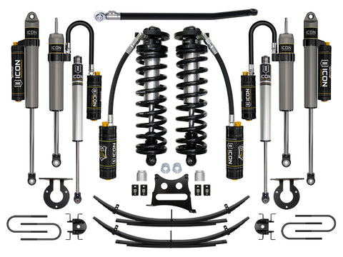 ICON 08-10 Ford F250/F350 2.5-3" Lift Stage 5 Coilover System W/ Leaf Springs