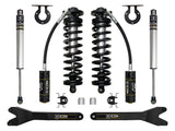 ICON 2023-2026 Ford F-250/F-350/F-450 Super Duty 4WD 2.5-3" Lift Stage 1 Coilover Conversion System W/ Radius Arms
