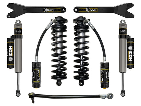 ICON 2023-2026 Ford F-250/F-350 Super Duty 4WD 2.5-3" Lift Stage 3 Coilover Conversion System W/ Radius Arms