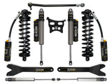 ICON 2023-2026 Ford F-250/F-350 Super Duty 4WD 2.5-3" Lift Stage 4 Coilover Conversion System With Radius Arms