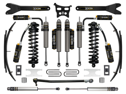 ICON 2023-2026 Ford F-250/F-350 Super Duty 4WD 2.5-3" Lift Stage 5 Coilover Conversion System With Radius Arms And Expansion Packs