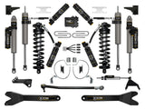 ICON 2023-2026 Ford F-250/F-350 Super Duty 4WD 4-5.5" Lift Stage 9 Coilover Conversion System W/ Radius Arms