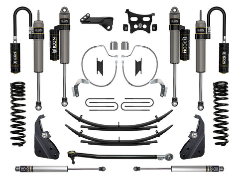ICON 2023-2026 Ford F-250/F-350 Super Duty 4WD Gas 4.5" Lift Stage 4 Suspension System W/ Expansion Packs
