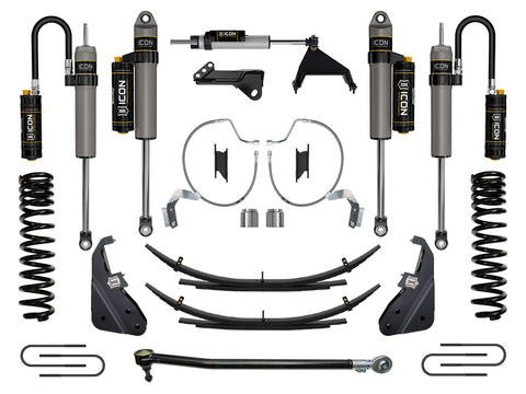 ICON 2023-2026 Ford F-250/F-350 Super Duty 4WD Gas 4.5" Lift Stage 5 Suspension System W/ Expansion Packs