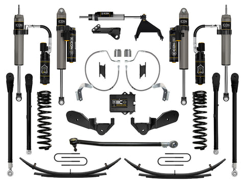 ICON 2023-2026 Ford F-250/F-350 Super Duty 4WD Gas 4.5" Lift Stage 8 Suspension System W/ Expansion Packs
