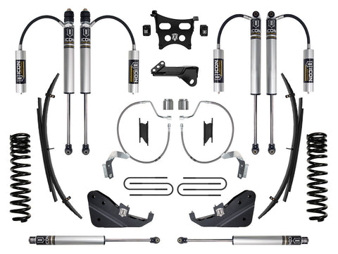 ICON 2023-2026 Ford F-250/F-350 Super Duty 4WD Diesel 4.5" Lift Stage 2 Suspension System W/ Expansion Packs