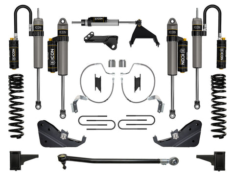 ICON 2023-2026 Ford F-250/F-350 Super Duty 4WD Diesel 4.5" Lift Stage 5 Suspension System