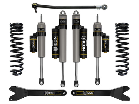 ICON 2023-2026 Ford F-250/F-350 Super Duty 4WD Diesel 2.5" Lift Stage 3 Suspension System W/ Radius Arms