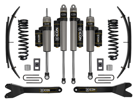 ICON 2023-2026 Ford F-250/F-350 Super Duty 4WD Gas 2.5" Lift Stage 2 Suspension System W/ Radius Arms And Expansion Packs