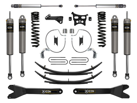 ICON 2023-2026 Ford F-250/F-350 Super Duty 4WD Diesel 4.5" Lift Stage 3 Suspension System W/ Radius Arms & Expansion Packs