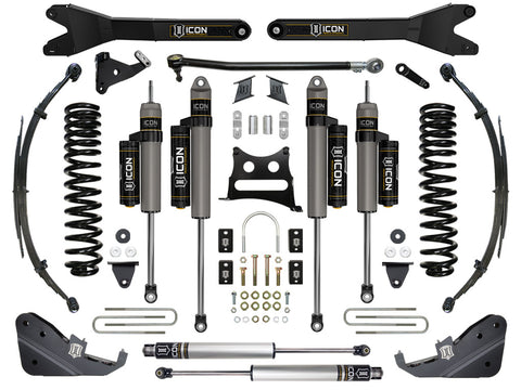 ICON 2017-2022 Ford F250/F350 7" Lift Stage 4 Suspension System W/Radius Arm