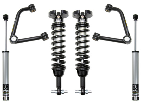 ICON 2019-2026 Chevrolet Silverado 1500/GMC Sierra 1500 1.5-3.5" Lift Stage 2 Suspension System Tubular