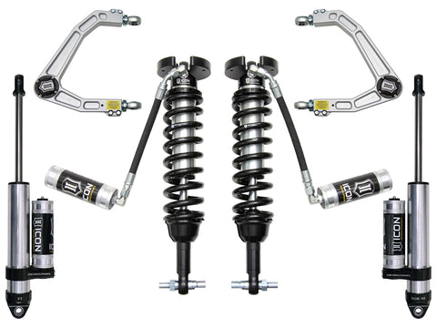 ICON 2019-2026 Chevrolet Silverado 1500/GMC Sierra 1500 1.5-3.5" Lift Stage 3 Suspension System Billet